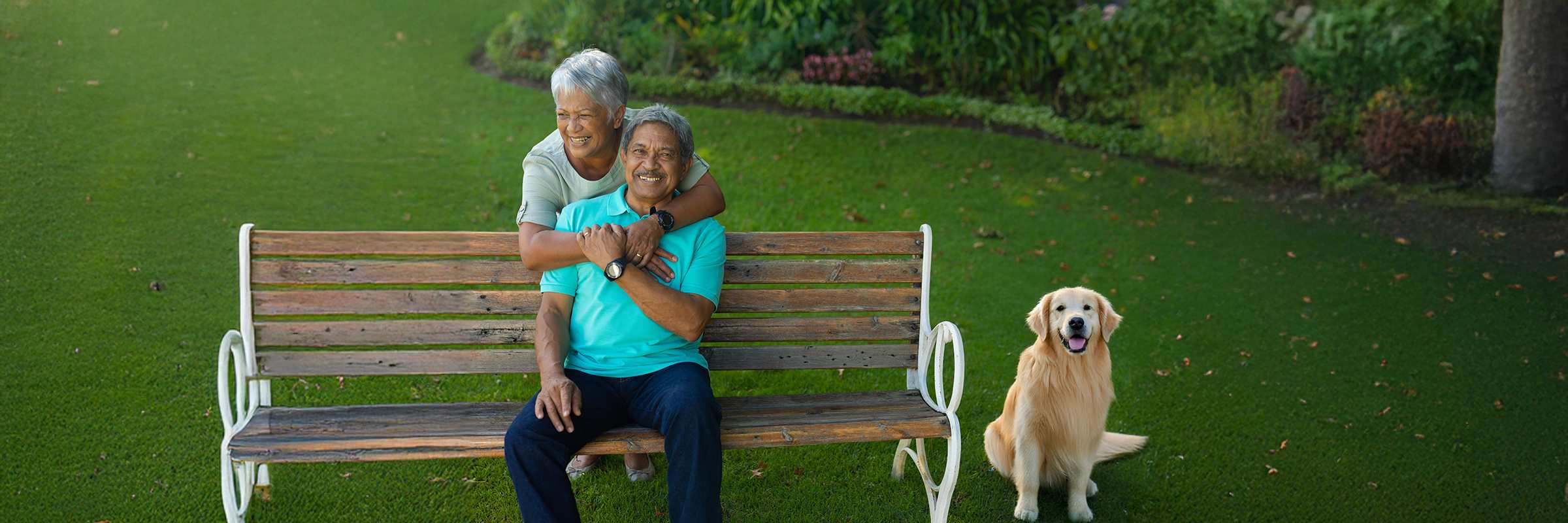 People enjoying time with their service dogs